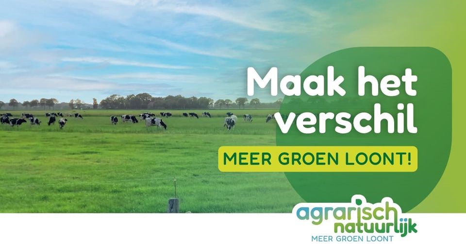 Agrarisch Natuurlijk – meer groen loont