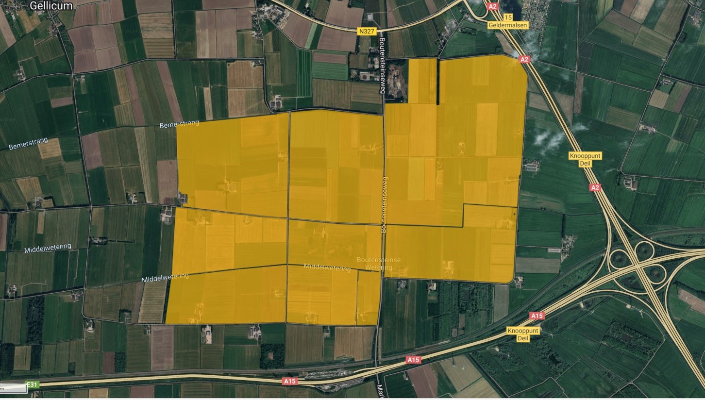 Vrijwilliger in het Rumptse veld; ontwikkeling van een nieuw weidevogelgebied